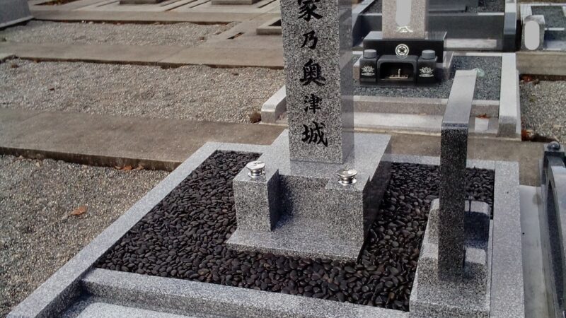 H家お墓の新設工事