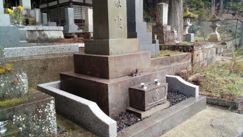 S家お墓のクリーニンク