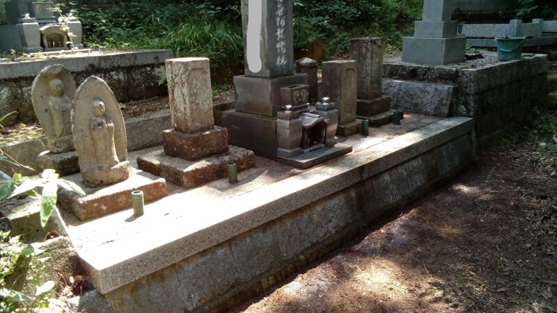 S家お墓掃除