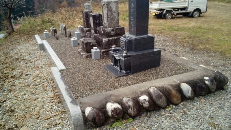 T家お墓の新設工事